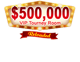 $500,000 VIP Tourney Room takes you to Vegas!