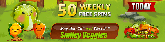 50 FREE Spins Weekly Offer – Limited Time Only