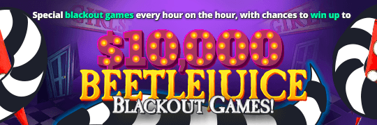 Beetlejuice Blackout Games!