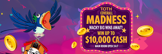 TOTH Coverall Madness: Wacky BIG Wins Await!