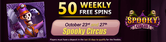 50 FREE Spins Weekly Offer – Limited Time Only