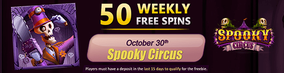 50 FREE Spins Weekly Offer – Limited Time Only