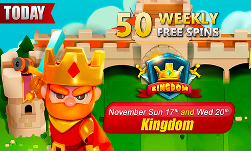 50 FREE Spins Weekly Offer – Limited Time Only