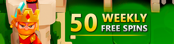 50 FREE Spins Weekly Offer – Limited Time Only