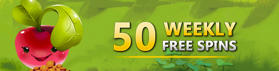 50 FREE Spins Weekly Offer – Limited Time Only