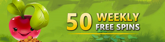 50 FREE Spins Weekly Offer – Limited Time Only