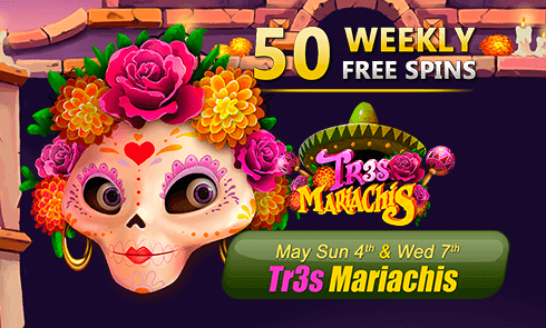 50 FREE Spins Weekly Offer – Limited Time Only