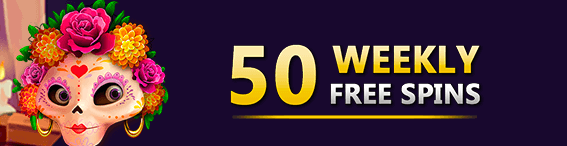 50 FREE Spins Weekly Offer – Limited Time Only