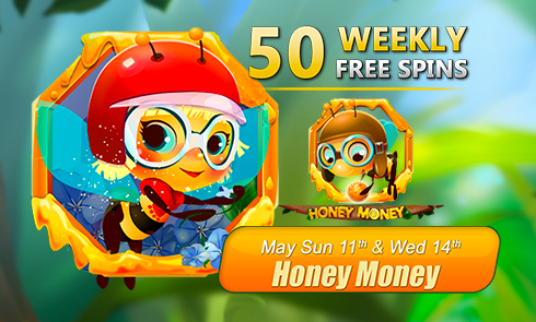 50 FREE Spins Weekly Offer – Limited Time Only