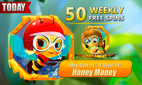 50 FREE Spins Weekly Offer – Limited Time Only