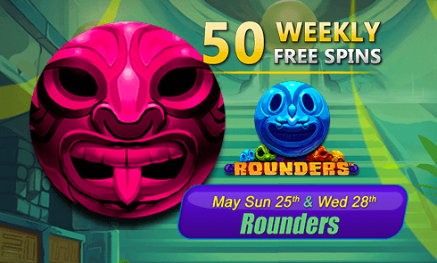 50 FREE Spins Weekly Offer – Limited Time Only