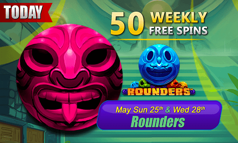 50 FREE Spins Weekly Offer – Limited Time Only