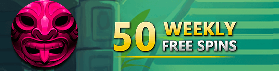 50 FREE Spins Weekly Offer – Limited Time Only