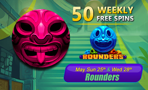 50 FREE Spins Weekly Offer – Limited Time Only