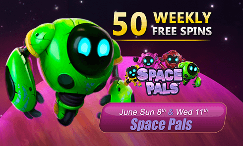 50 FREE Spins Weekly Offer – Limited Time Only
