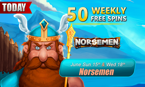 50 FREE Spins Weekly Offer – Limited Time Only