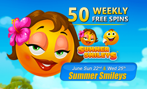 50 FREE Spins Weekly Offer – Limited Time Only