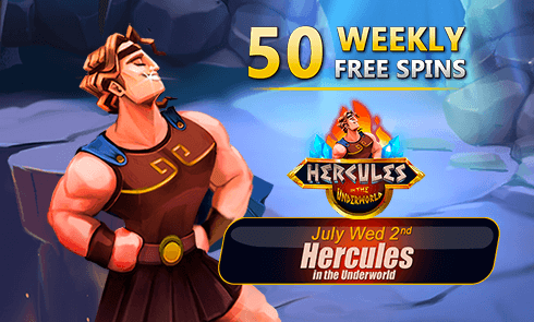 50 FREE Spins Weekly Offer – Limited Time Only