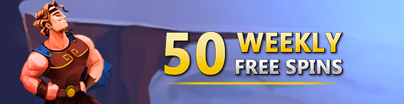 50 FREE Spins Weekly Offer – Limited Time Only