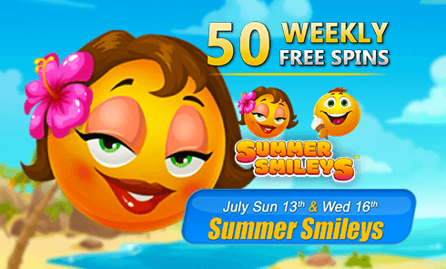 50 FREE Spins Weekly Offer – Limited Time Only