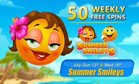 50 FREE Spins Weekly Offer – Limited Time Only