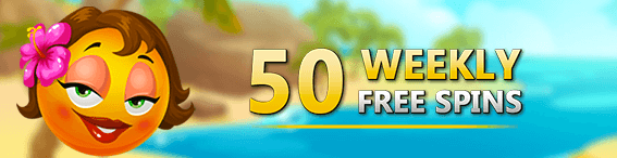 50 FREE Spins Weekly Offer – Limited Time Only