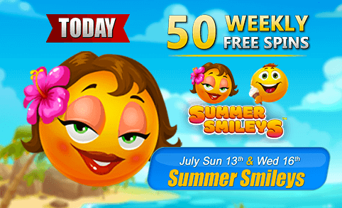 50 FREE Spins Weekly Offer – Limited Time Only