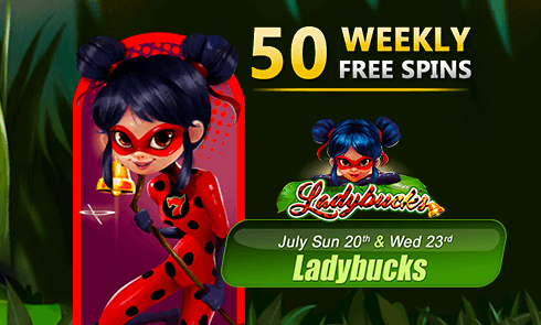 50 FREE Spins Weekly Offer – Limited Time Only